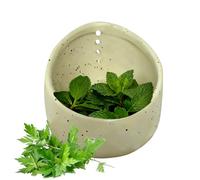 Herb Leaf Stripper Bowl, Herb Stripper Pot, Herbs Strippers, Handmade Ceramic Herbs Peeling Cup with Different Round Hole Sizes for Peeling Off The Leafy Assembly