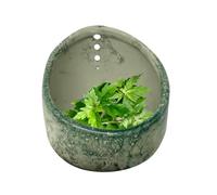 Herb Leaf Stripper Bowl, Herb Stripper Pot, Herbs Strippers, Handmade Ceramic Herbs Peeling Cup with Different Round Hole Sizes for Peeling Off The Leafy Assembly