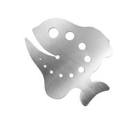 Herb Leaf Stripper Tool | Ceramic Grass Stripper, Stainless Steel, Comfortable 11 Hole Grip Stripping for Kitchen