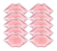 Herb Life Lip Ice Packs (10 PCS), Lip Pain & Swelling Relief, Reusable & Washable, Non-Toxic, Classic Style