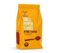 Herb&More Premium Chilli Pepper Flakes 500g, Spicy & Aromatic, Perfect for Cooking, Seasoning and Garnishing, Additive-Free