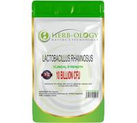 Herb-Ology Lactobacillus Rhamnosus | High Strength Vegetarian Capsules, 10 Billion CFU | Probiotic Tablets | Non-GMO, Suitable for Vegans & Manufactured in The UK (30 Capsules)