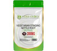 Herb-Ology Stinging Nettle Root Capsules | 60 Nettle Root Capsules (10:1 Extract) 2000mg per Serving | Suitable for Vegitarians & Manufactured in The UK in an ISO Certified Facility
