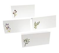 HERB Place Cards (4 Herbs) for Dinner Parties and Events. Table Tent Style, Scored for Easy Folding. Available in Packages of 12, 24, 48 (48), Multi, One Size-2X Short