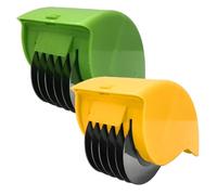 Herb Roller Mincer, 2Pcs Herb Roller, Manual Chopper, Reusable Cutter for Cilantro, Manual Hand Scallion Chive Mint Cutter