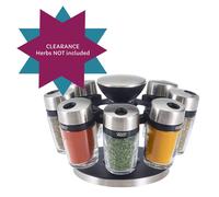 Herb & Spice Rack Carousel 8 Jar Cole & Mason Rotating Refillable BB 31/12/23