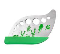 Herb Stripper Tool, Stainless Steel 11-Hole Leaf Stripping Kitchen Tool for Kale Rosemary Thyme and More, Herb Stripper Kitchen Gadgets Accessories for Removing Stems from Herbs