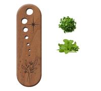 Herb Stripper, Vegetable Leaf Separator, Kitchen Tools & Gadgets, Wooden Leaf-Shaped Vegetable Separator, Pottery Herb Stripper Tool Supplies, Kitchen Gifts for Home Use & Chefs