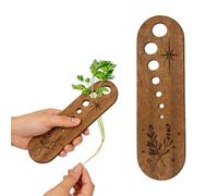 Herb Stripper Wooden Vegetable Leaf Separator Kitchen Herb Stripper Tool
