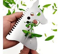 Herb Strippers 10 Holes-Stainless Steel Kitchen Leaf Stripping Tool- Perfect for Removing Stems from Herbs & Kale