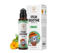Herb Tantra Itch Soothe Roll On | Anti Itch Stick for Bug Bite, Rashes | Itchy Skin Relief After Bite | Chamomile, Calendula Essential Oils | Kids Travel Essential for Outdoors