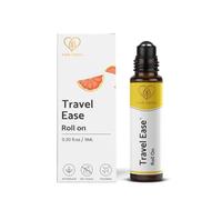 Herb Tantra Travel Ease Roll On | Non Drowsy Formula | Combat Nausea, Motion Sickness,Morning Sickness,Vertigo, Dizziness | Spearmint, Ginger & Grapefruit Essential Oil