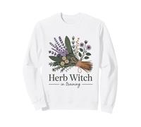 Herb Witch In Training Gardening Lover Garden Humor Herb Sweatshirt