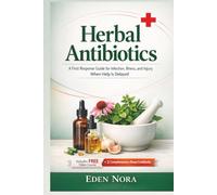 Herbal Antibiotics: A First Response Guide for Infection, Illness, and Injury When Help Is Delayed (Herbal Apothecary and Meal Prep Cookbooks)