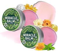 Herbal Balm - Miracle Balm for Legs & Feet, Natural Joint Cream with Arnica & Ginger, Fast-Absorbing Non-Sticky Body Cream, Cooling & Warming Skincare Relief, 30 g Tin (2, 30g)