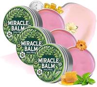 Herbal Balm - Miracle Balm for Legs & Feet, Natural Joint Cream with Arnica & Ginger, Fast-Absorbing Non-Sticky Body Cream, Cooling & Warming Skincare Relief, 30 g Tin (3, 30g)