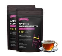 Herbal Blend Appetite Suppressant Tea - Natural Weight Loss Support, Caffeine-Free, Premium Infusion For Healthy Management(2PCS)