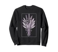 Herbal Bouquet Women Tee Lavender Sage Folk Design Herbalism Sweatshirt