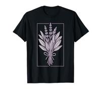 Herbal Bouquet Women Tee Lavender Sage Folk Design Herbalism T-Shirt