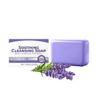 Herbal Cleansing And Soothing Soap, Body Soaps for Healthy Skin, Lavender Cleansing Soaps, Odor Control & Daily Refreshing Cleanse, Suitable for All Skin Types (1)