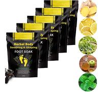 Herbal Detox&shaping Cleansing Foot Soak Beads, Organic Herbal Detox & Shaping Foot Soak Beads for Foot Care (5 Pack)