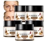 Herbal Dew Brightening Eye Essence, Lifting and Firming Eye Anti-Wrinkle Cream, Serum cream for aging skin around the eyes, Hydrating & Smoothing Under Eye Care Balm for Mature Women (5pcs)