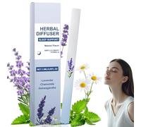 Herbal Diffuser Pen,Alternative with Aromatherapy Diffuser,Portable Herbal Inh/aler for Breathing Improve,Flavoured Air Inha/lator for Lung Cleansing,Oral Freshness,Sleeping Improvement #Blue