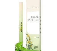 Herbal Diffuser Pen,Herbaair Lung Purifier,Upgraded Diffuser Pen Infused with Mullein,Thyme,and Mint,for Relaxation,Portable Aromatherapy,Fresh Breathing & Stress Relief (Green)