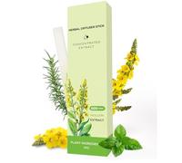 Herbal Diffuser Pen, Natural Mullein Diffuser Stick with Licorice Root & Marshmallow Root, Plant-Based Aromatherapy Pen for Calm & Freshness, Nicotine-Free Herbal Alternative, 600 Uses (1pcs)