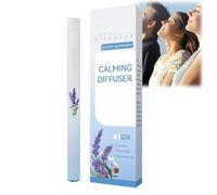 Herbal Diffuser Pen,Portable Aromatherapy,Anxiety Pen for Lung Cleansing,Respiratory Health Nasal Stick,Sleep Aid Inhaler for Resting Relaxation,Helps Clear Breathing,Pocket-Sized Design(Blue)