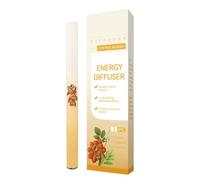 Herbal Diffuser Pen,Portable Atomizing Freshener,Herbal Diffuser Inhaler with Mullein/Thyme/Mints Guarana/Green Tea,for Lung Cleansing and Boost Breathing Support 1 PCS