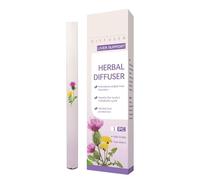 Herbal Diffuser Pen,Portable Atomizing Freshener,Herbal Diffuser Inhaler with Mullein/Thyme/Mints Guarana/Green Tea,for Lung Cleansing and Boost Breathing Support 1 PCS