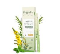 Herbal Diffuser with Mullein, Thyme and Mint for Easy Breathing, Lung Cleanse and Habit Transition, Free of Harmful Chemicals and Sugar, All Natural - 1800 Uses, 3 Sticks