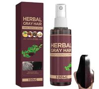 Herbal Essence Hair Spray, Gray Hair Darkening Conditioner, Coloring Herbal Spray Natural, Gentle, All Hair Types, 4 Weeks Progressive Results (1PCS)