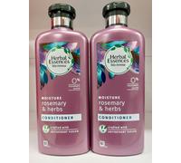 Herbal Essences Bio:Renew Rosemary & Herbs Conditioner 2 x 400ml UK STOCK
