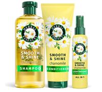 Herbal Essences Chamomile Smooth & Shine Set: Shampoo 350ml + Conditioner 250ml + Lightweight Leave-In Conditioner All In One 145ml