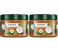 Herbal Essences coconut scent hydrate Hair Mask 500ml to Deeply Nourish Very Dry Hair (Pack of 2)