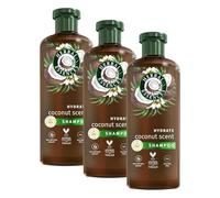 Herbal Essences coconut scent hydrate Shampoo 350ml to Deeply Nourish Very Dry Hair (Pack of 3)