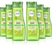Herbal Essences Dazzling Shine Shampoo for all hair type Pack of 6 x 400ml