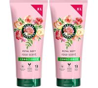 Herbal Essences Rose Scent Petal Soft Conditioner 350ml to Help Dry Hair Feel Silky and Nourished, Blended with Rose Essence and Natural Origin Ingredients, Vegan and Cruelty Freerefers to formula