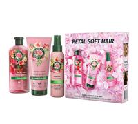 Herbal Essences Rose Scent Petal Soft Giftset; Shampoo 250ml, Conditioner 200ml, Leave-In Spray 145ml