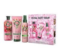 Herbal Essences Rose Scent Petal Soft Giftset; Shampoo 250ml, Conditioner 200ml, Leave-In Spray 145ml