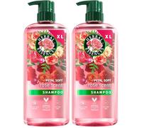 Herbal Essences Rose Scent Petal Soft Shampoo 650ml to Help Dry Hair Feel Silky and Nourished, Blended with Rose Essence and Natural Origin Ingredients, Silicone Free, Vegan and Cruelty Freerefers