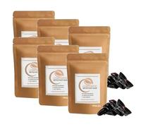 Herbal Foot Soak Beads for Deep Hydration & Softening Rough Skin - Soothing Lymphatic Foot Soak for Tired Feet Relief (6 Bag/ 42 Pcs)