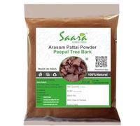 HERBAL FRESH Arasam pattai Sacred Fig powder, Peepal Tree Bark powder, Ficus Religiosa, Aswattha Chaal, 100g
