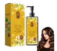 Herbal Hair Dye, Nourishing Plant-Based Hair Color, Hair Color Shampoo for Gray Hair Coverage, Instant Hair Dye Shampoo, Long-Lasting Natural Hair Color Shampoo for Women Men (Brown)