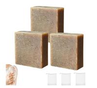 Herbal Handmade Soap, with Chrysanthemum Scent, Natural Face & Body Cleansing Bar, Gentle Formula for All Skin Types, Eco-Friendly Travel Soap, for Women & Men (3pcs)