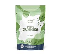 Herbal Health CBD Gummies 10mg 30 Pack - Mixed Fruit Flavour Broad Spectrum CBD Gummy Bears for Sleep & Anxiety Support, 300mg Total CBD