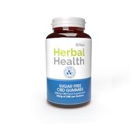 Herbal Health Sugar Free CBD Gummies 20mg 30 Pack - Mixed Fruit Flavour Broad Spectrum CBD Gummy Bears for Sleep & Anxiety Support, 600mg Total CBD