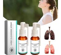 Herbal Lung Cleansing Spray,Herbal Lung Cleanse Mist,Lung Cleansing Spray for Lung Cleanse,Respiratory Support and Mucus Relief to Breath Easy - All Natural (2)